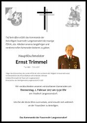 Parte TRIMMEL Ernst sen